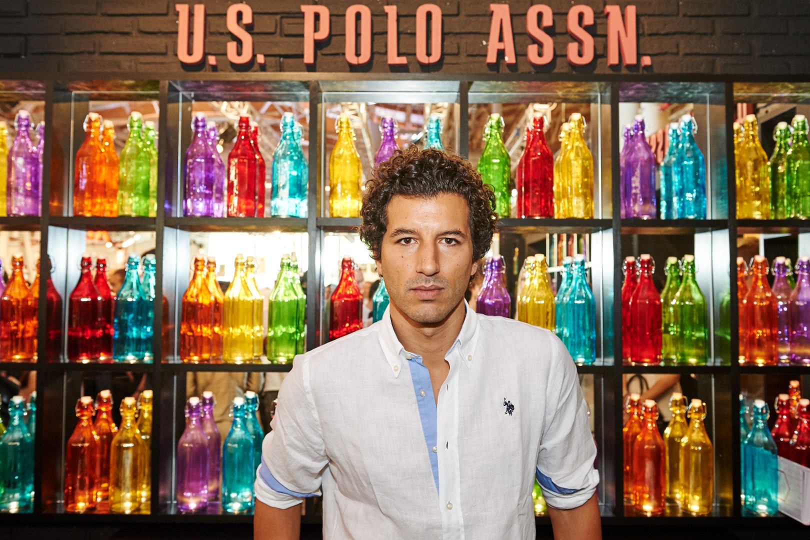 Pitti Uomo Giugno 2015 Firenze: Francesco Scianna indossa U.S. Polo Assn, le foto