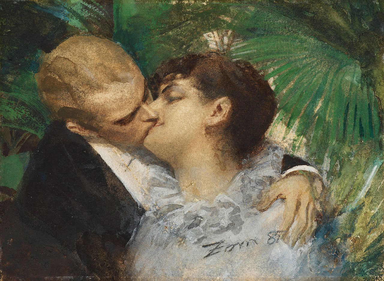 10 quadri sui baci per la Giornata mondiale del bacio