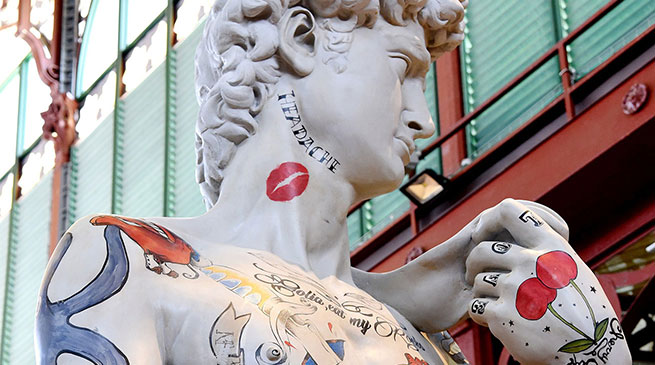 Settimana Michelangiolesca 2015: il David tatuato