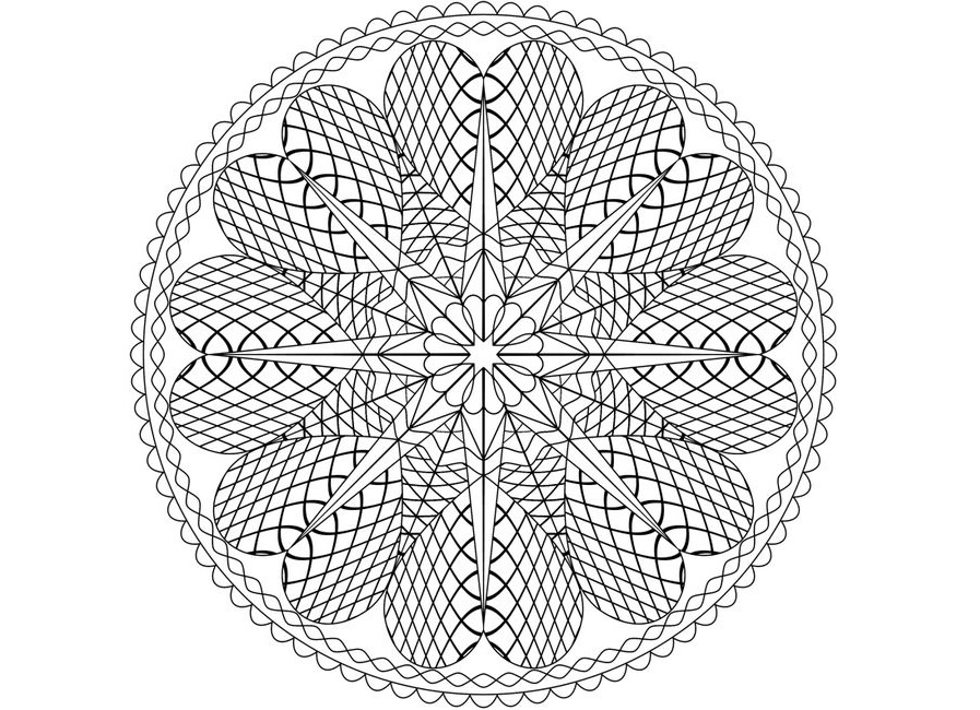 Disegni da colorare antistress