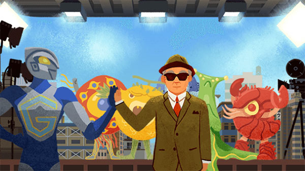 Google, si gioca con il doodle di Eiji Tsuburaya