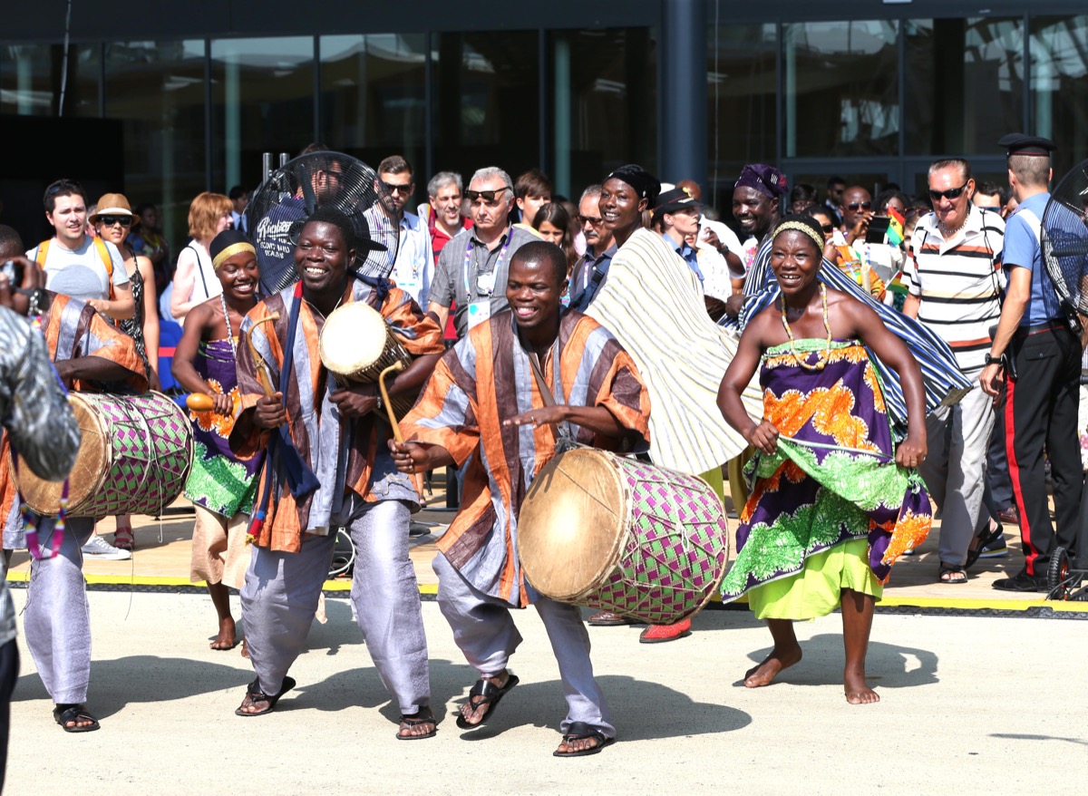 Expo 2015, national day Ghana foto