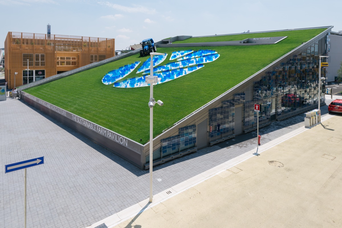 Expo Milano 2015, impazza la Roof Garden Mania con i giardini sui tetti dei padiglioni