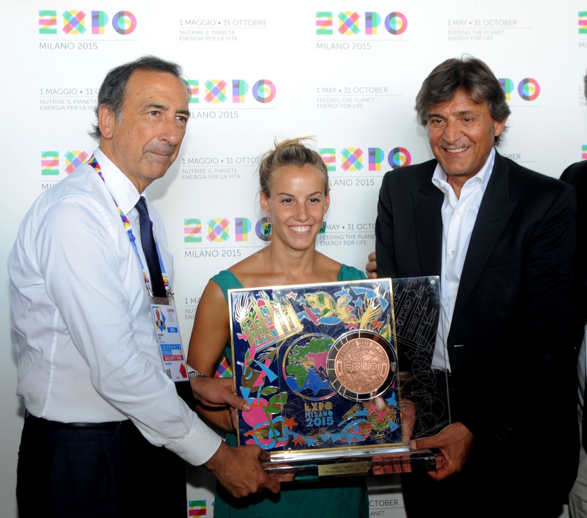 Expo Milano 2015, Tania Cagnotto ospite