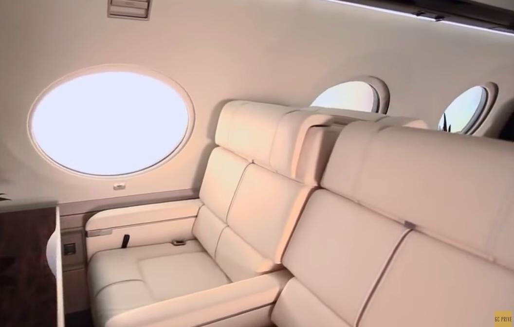 Jet di lusso Gulfstream G650: lusso incantevole [Video]