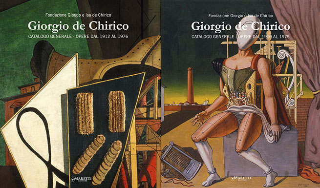 Giorgio de Chirico: pubblicato il secondo volume del Catalogo generale