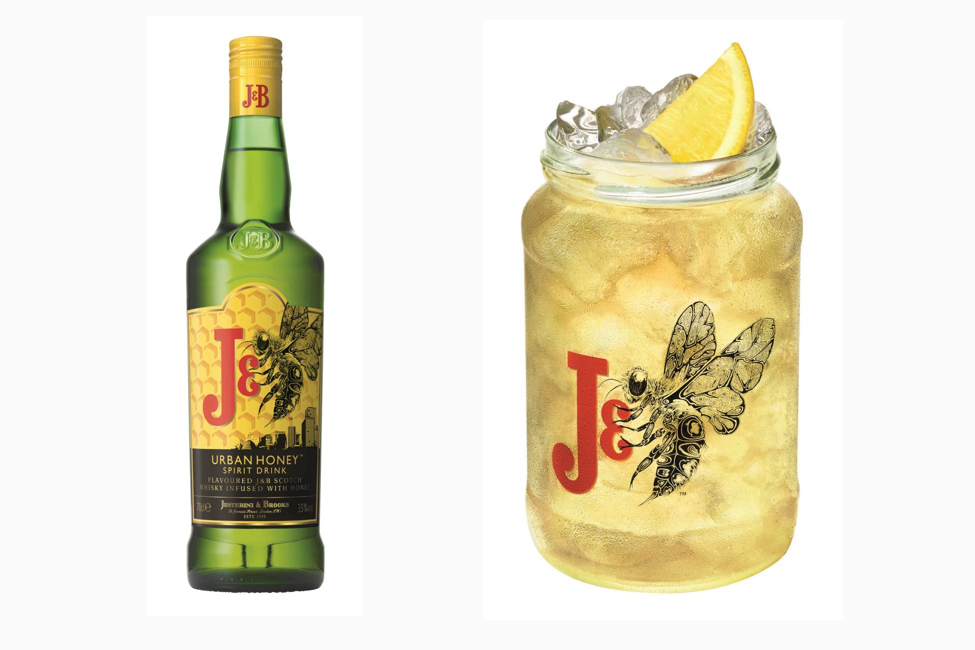 J&B Urban Honey: frutto dell’infusione dello scotch whisky con il miele