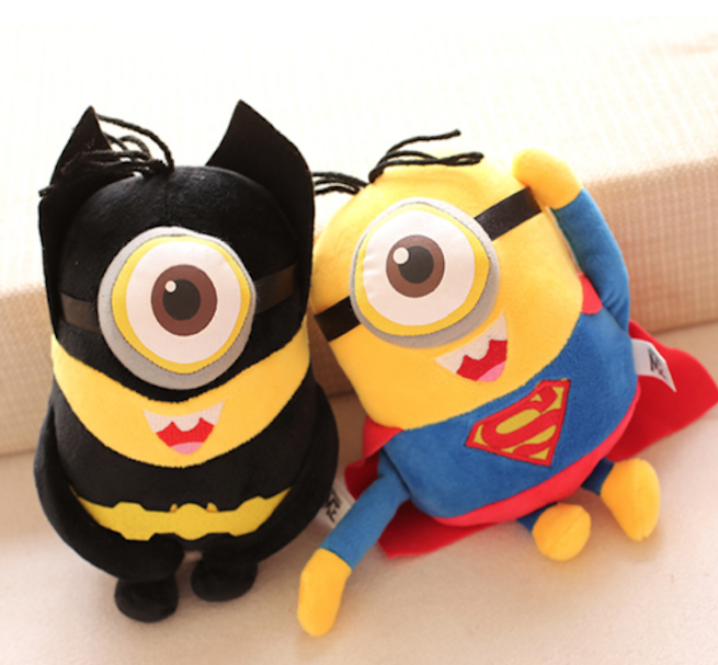 Minions, i peluche degli Avengers