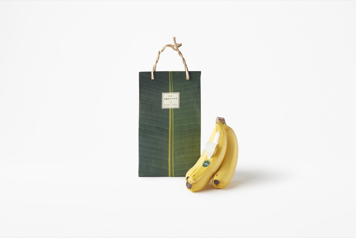 Banane di design: Nendo rende glam il packaging della frutta