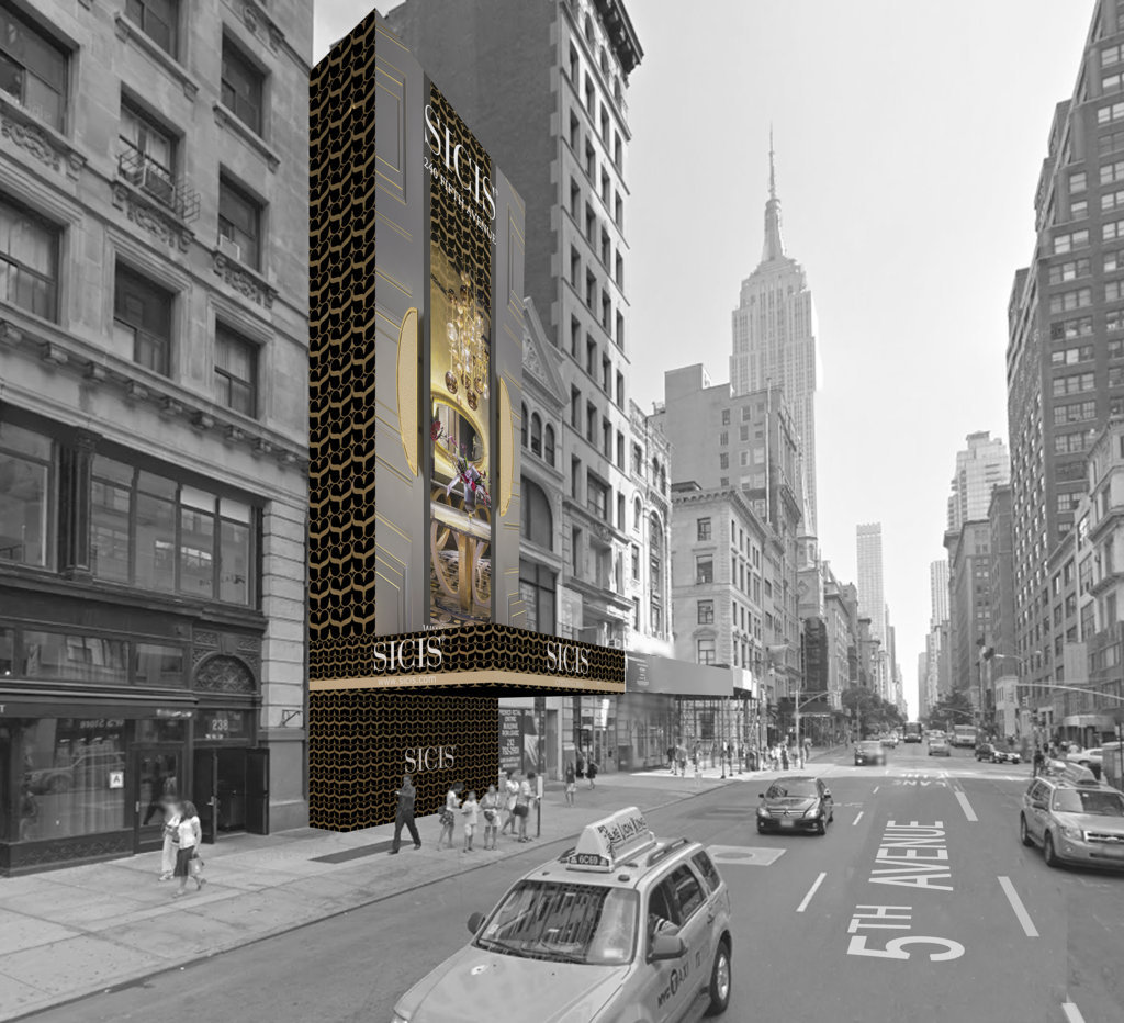 Sicis mosaici: il nuovo showroom sulla 5th Avenue a New York