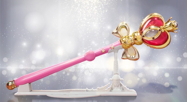 Sailor Moon: lo scettro Spiral Heart Moon Rod di Bandai