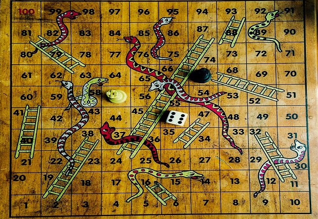 Scale e Serpenti: storia e origine di questo gioco da tavolo vintage