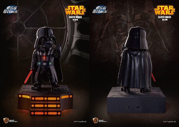 Star Wars: la divertente action figure Egg Attack Darth Vader di Beast Kingdom