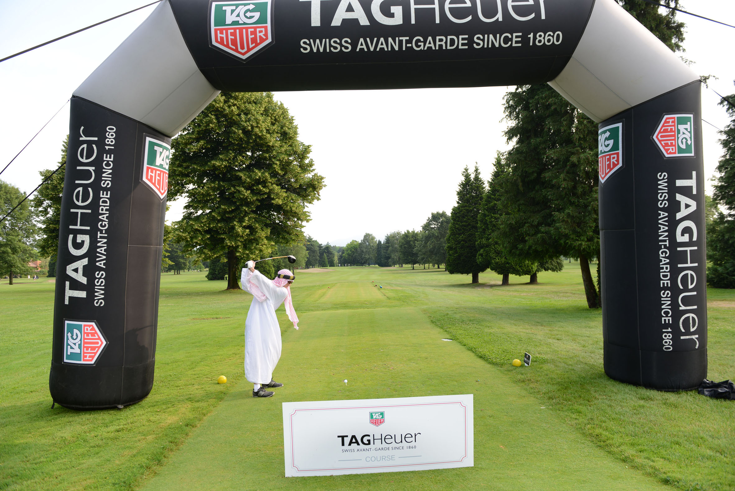 TAG Heuer al Trofeo Bella di golf con il beat di David Guetta