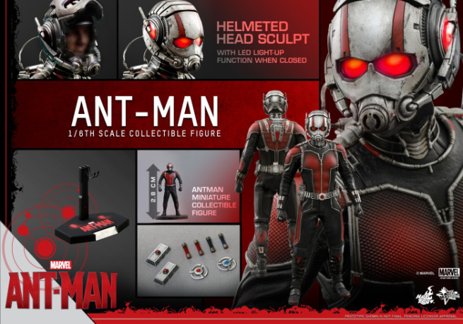 Ant-Man, arriva l&#8217;action figure di Hot Toys