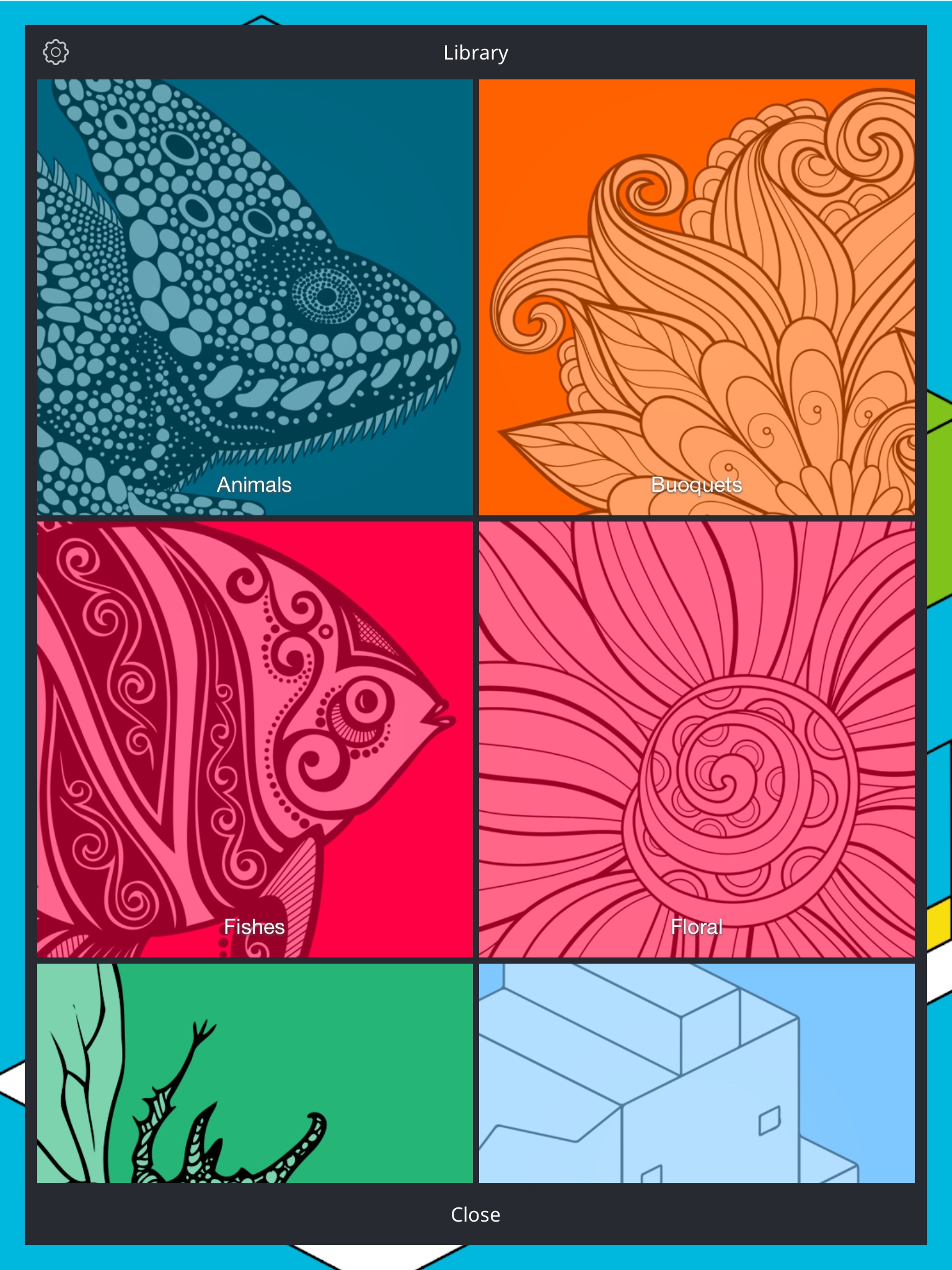 App per iPhone ReColor disegni da colorare | Pinkblog