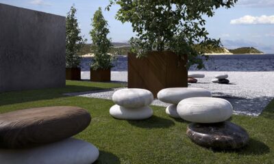 Arredo outdoor Kreoo collezione giardino pavé stone