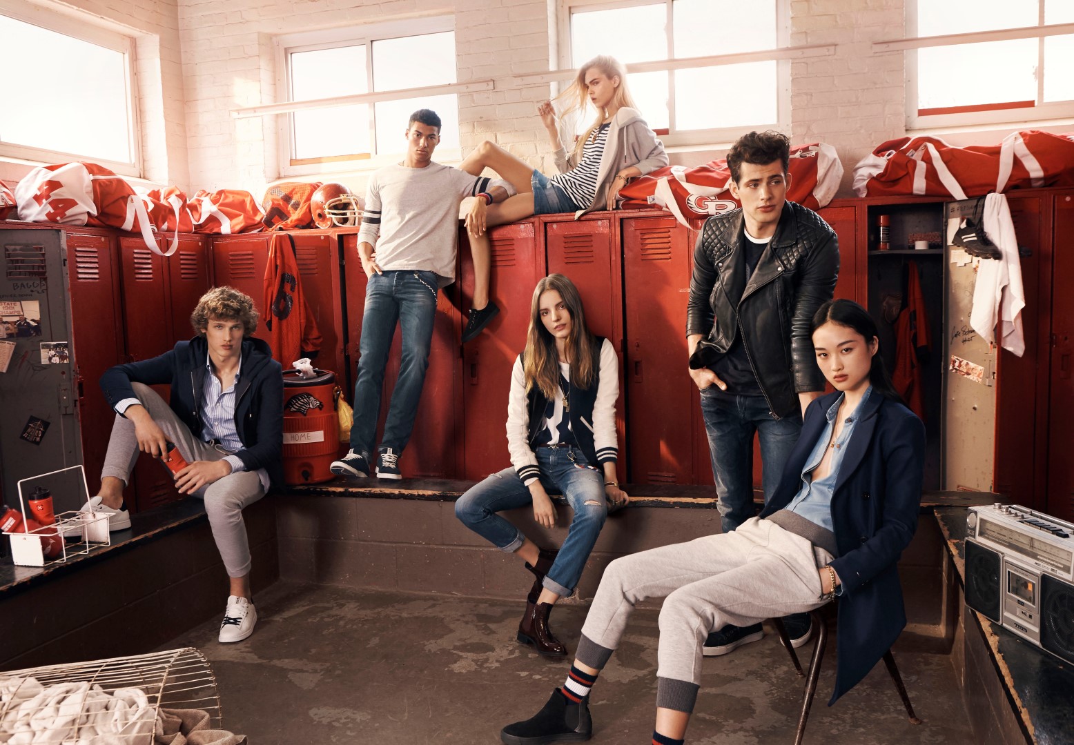 Hilfiger Denim campagna pubblicitaria autunno inverno 2015 2016: ispirazione Game On