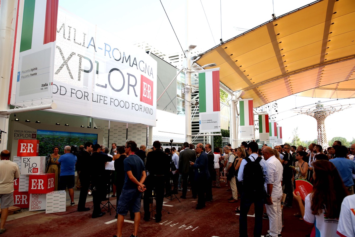 Expo Milano 2015 piazzetta Emilia Romagna