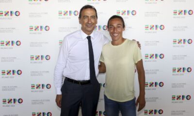 Expo 2015 Francesca Schiavone Giuseppe Sala