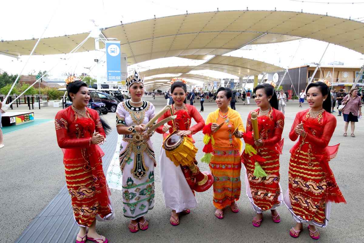 Expo Milano 2015, giornata nazionale Myanmar