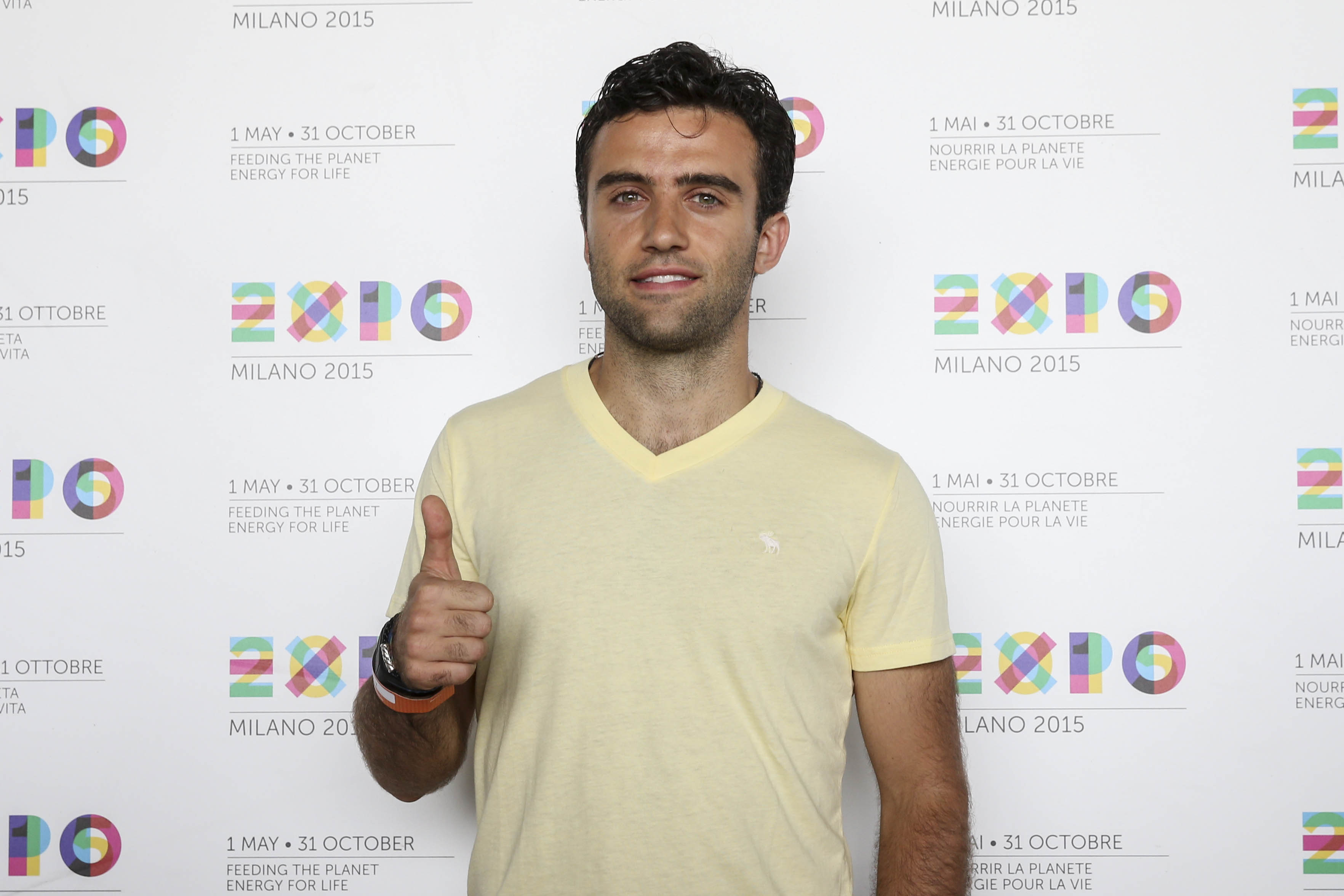 Expo Milano 2015: Giuseppe Rossi in visita all&#8217;Esposizione Universale meneghina