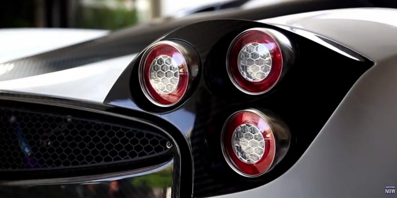 Pagani Huayra con targa degli Emirati Arabi a Beverly Hills [Video]