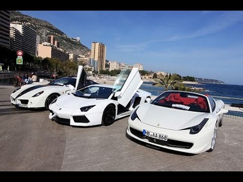 Auto sportive e di lusso a Monaco