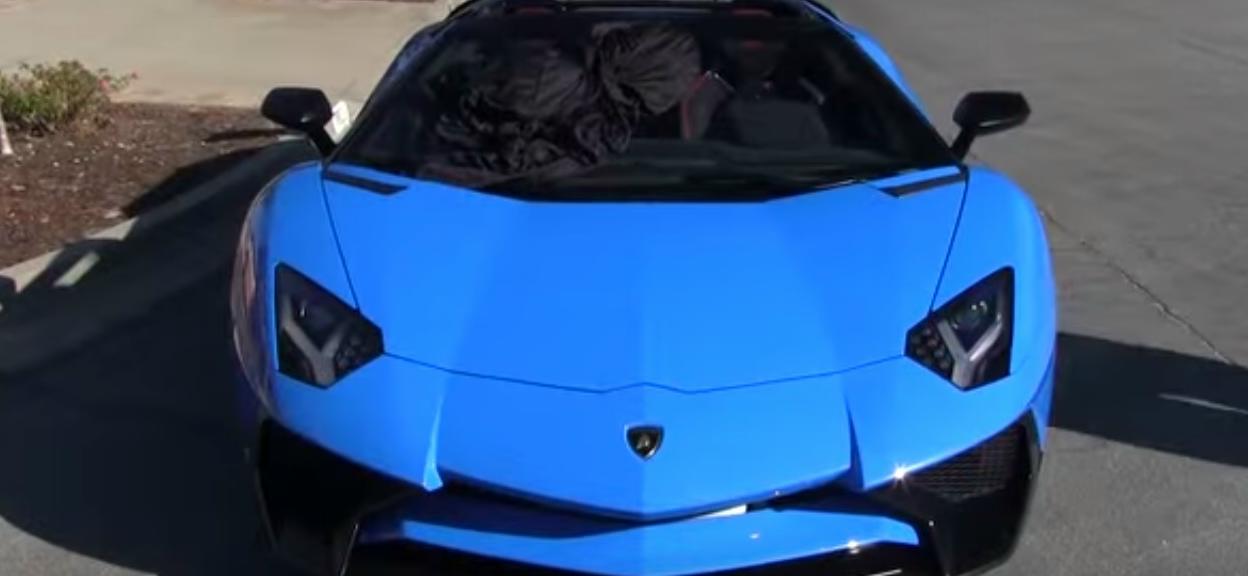 Lamborghini Aventador LP 750-4 Superveloce Roadster in California [Video]