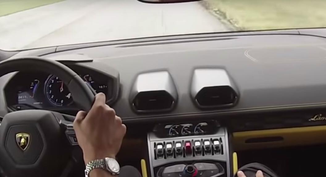 Lamborghini Huracán LP 610-4: giro a bordo in pista [Video]