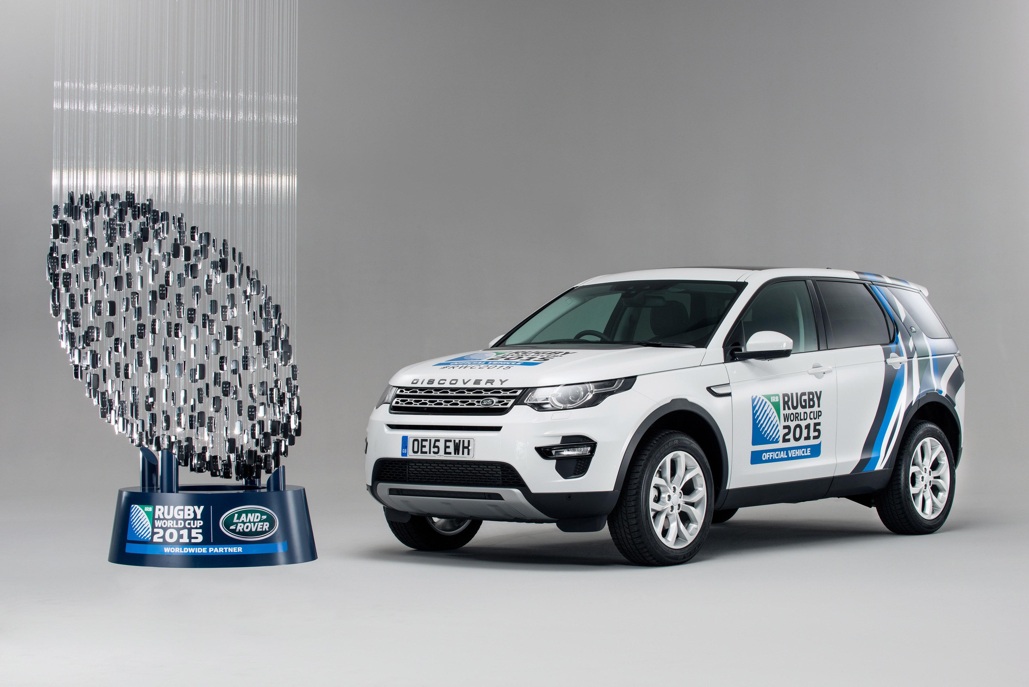 Land Rover: 450 veicoli per la Coppa del Mondo di Rugby 2015