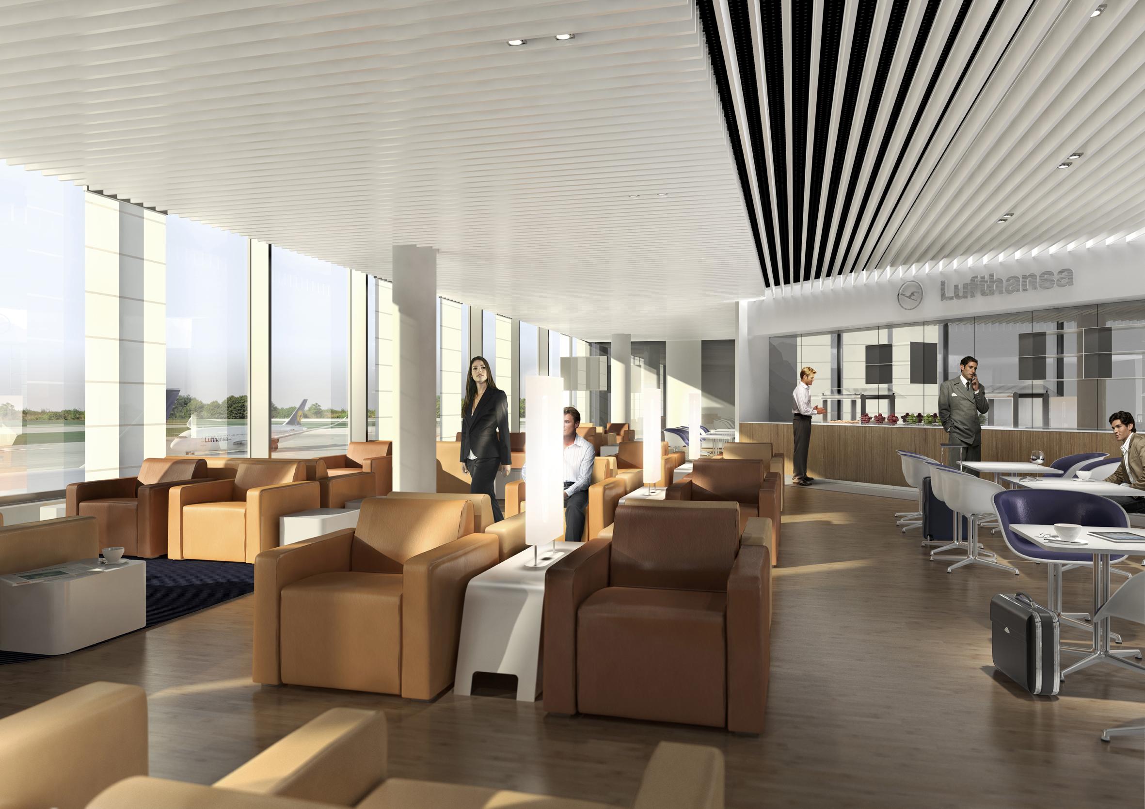 Lufthansa raddoppia le lounge a Monaco