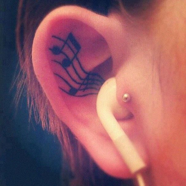 Idee tatuaggi dietro l&#8217;orecchio