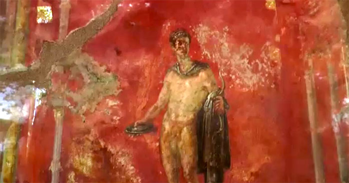 Pompei: riapre la Palestra Grande, con i dipinti di Moregine