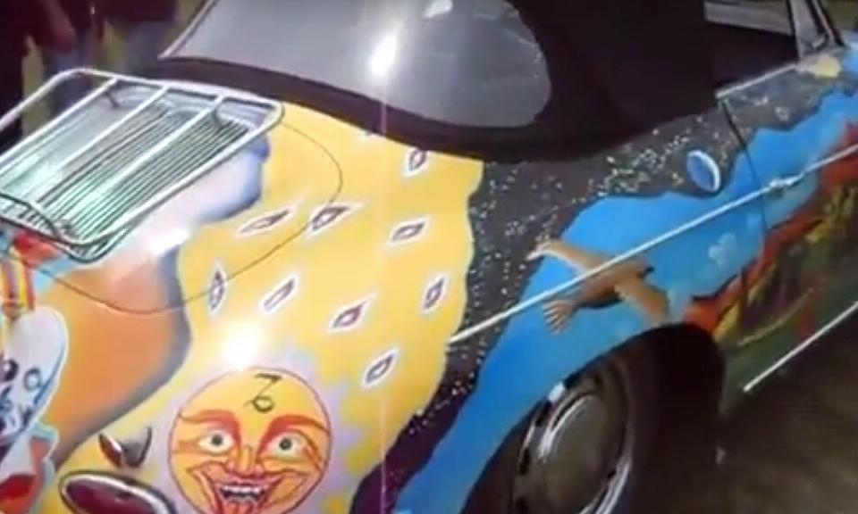 La Porsche 356 Cabriolet psichedelica di Janis Joplin [Video]