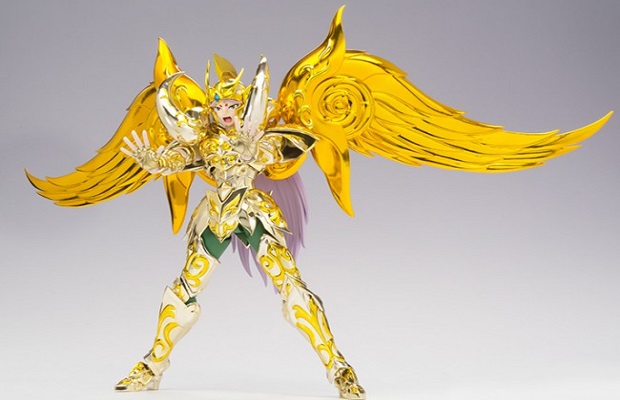 Saint Seiya: ecco l&#8217;action figure Soul of Gold Aries Mu Myth EX di Bandai