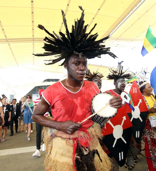 Expo Milano 2015: la giornata nazionale del Gabon, le foto