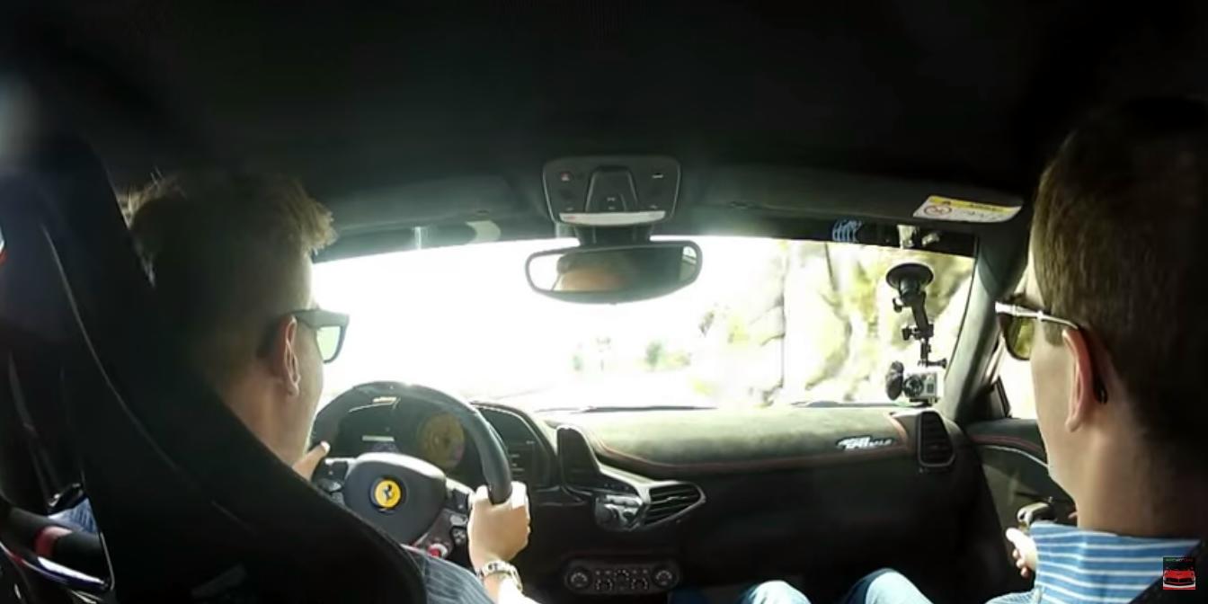 In Ferrari sulle colline di Montecarlo [Video]