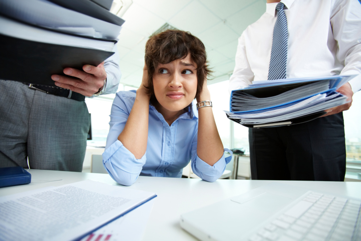 Donne stressate se lavorano in ambienti maschili