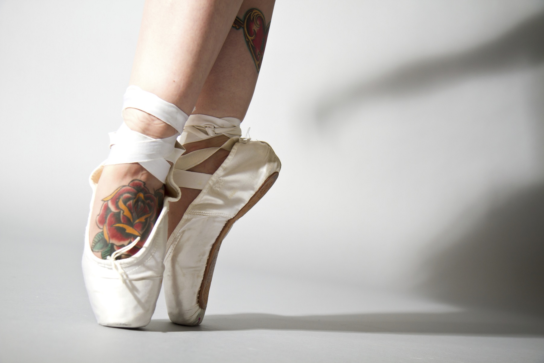 Piede tatuato