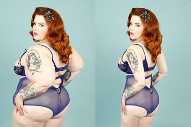 Le donne curvy diventano magre: il progetto che scandalizza i social