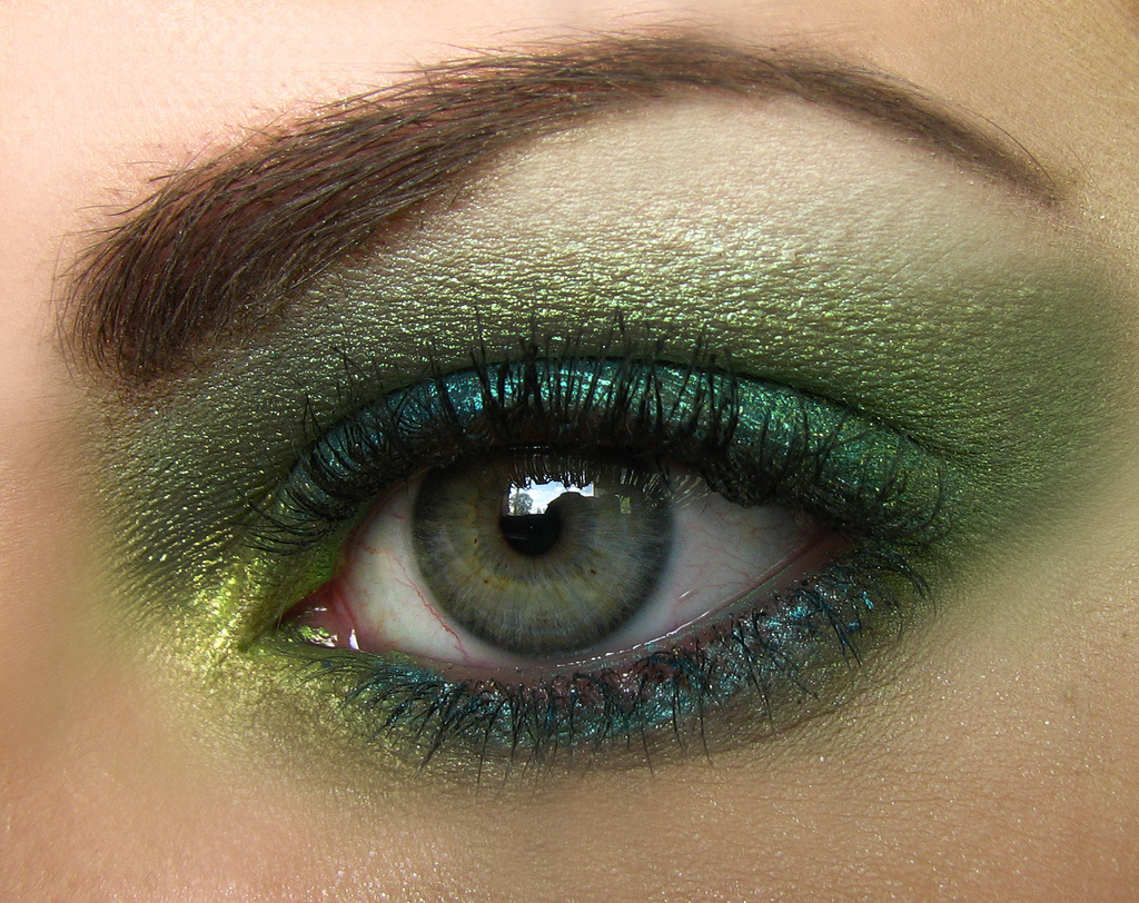 Trucco minerale autunno 2015 verde bosco