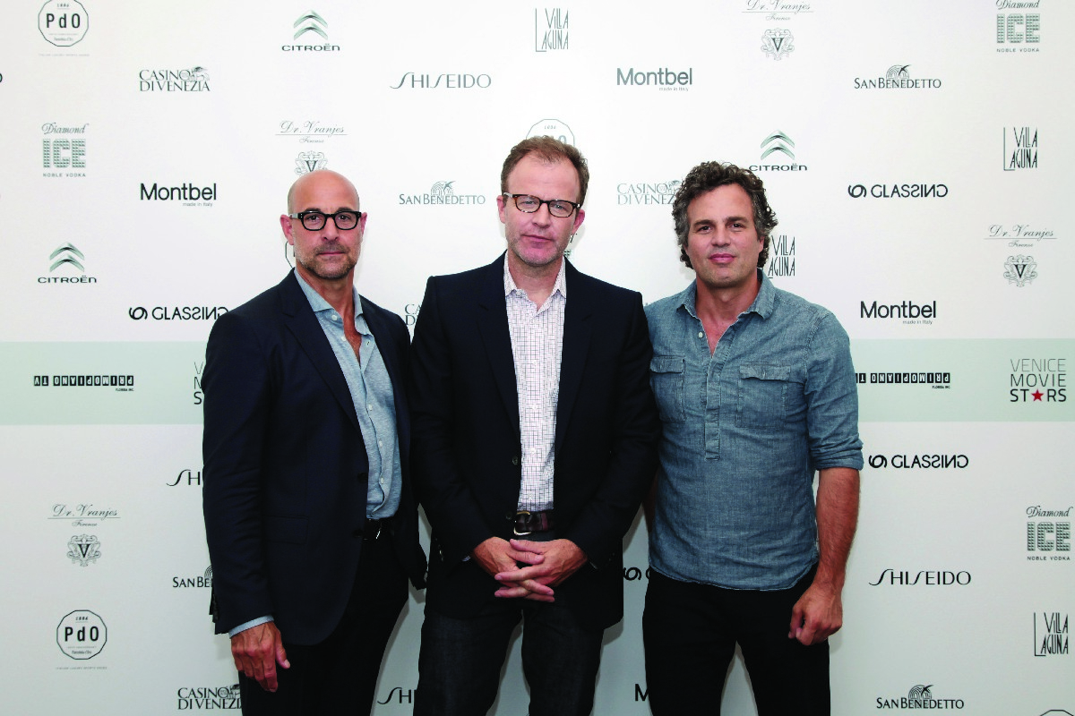 Festival Cinema Venezia 2015: Spotlight con Mark Ruffalo e Stanley Tucci alla Venice Movie Stars Lounge