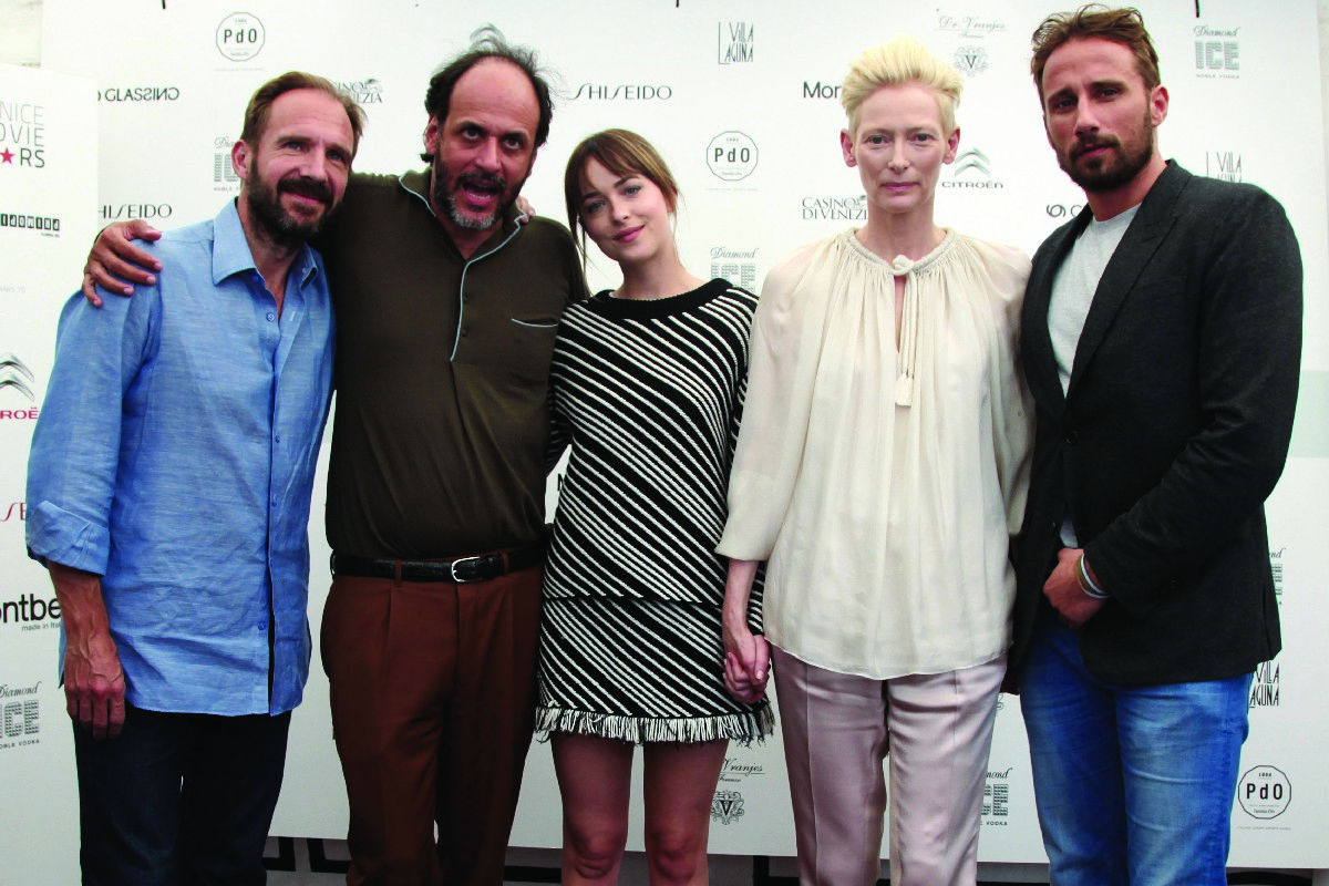 Festival Cinema Venezia 2015: il cast di A Bigger Splash nella Venice Movie Stars Lounge, le foto