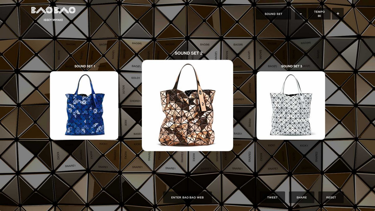 Bao Bao Issey Miyake: crea la tua musica con l&#8217;app “Bao Bao Music”