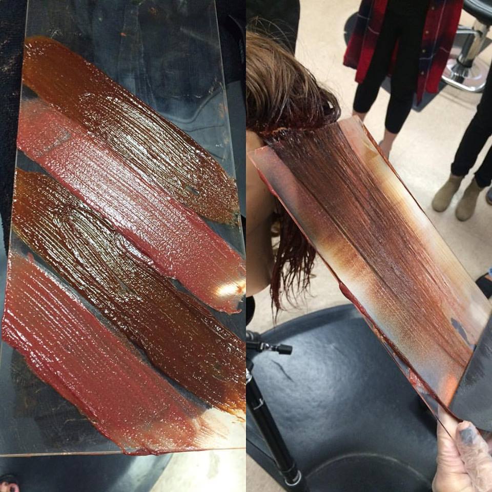 Tendenze colore capelli 2015: la tinta ora si applica con una lastra di vetro