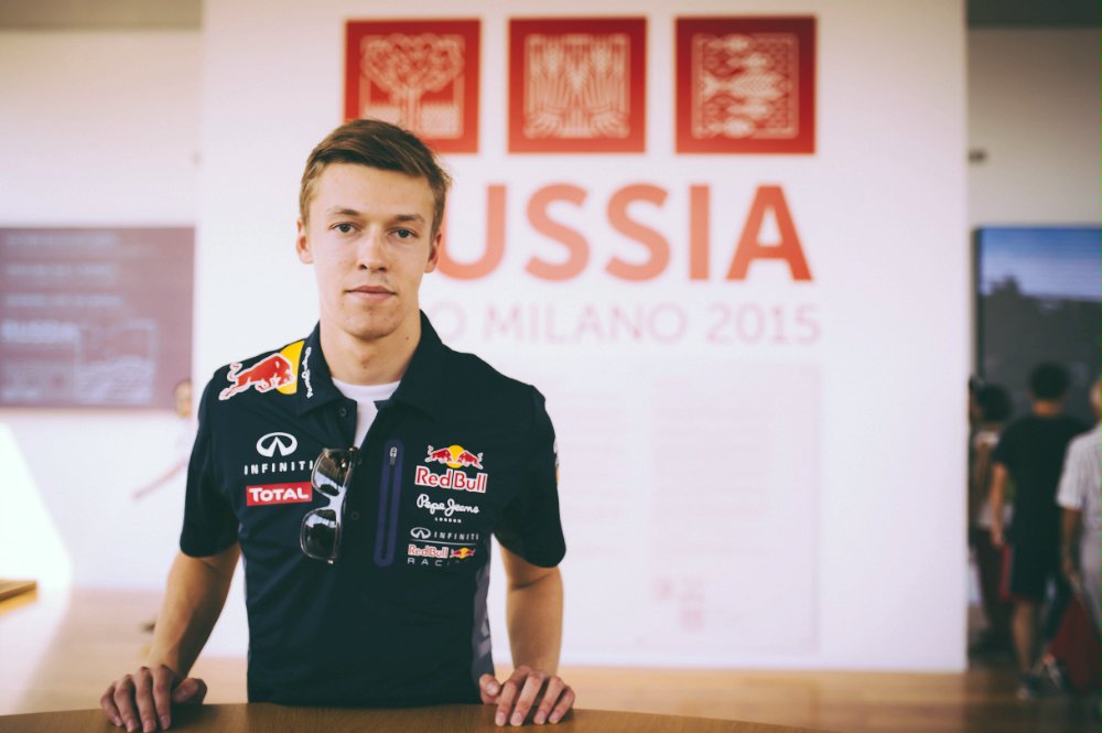Expo Milano 2015 Daniil Kvyat ospite