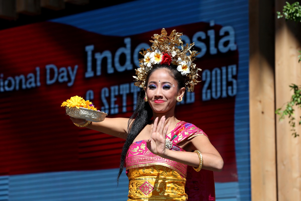 Expo Milano 2015: la giornata nazionale dell&#8217;Indonesia, le foto