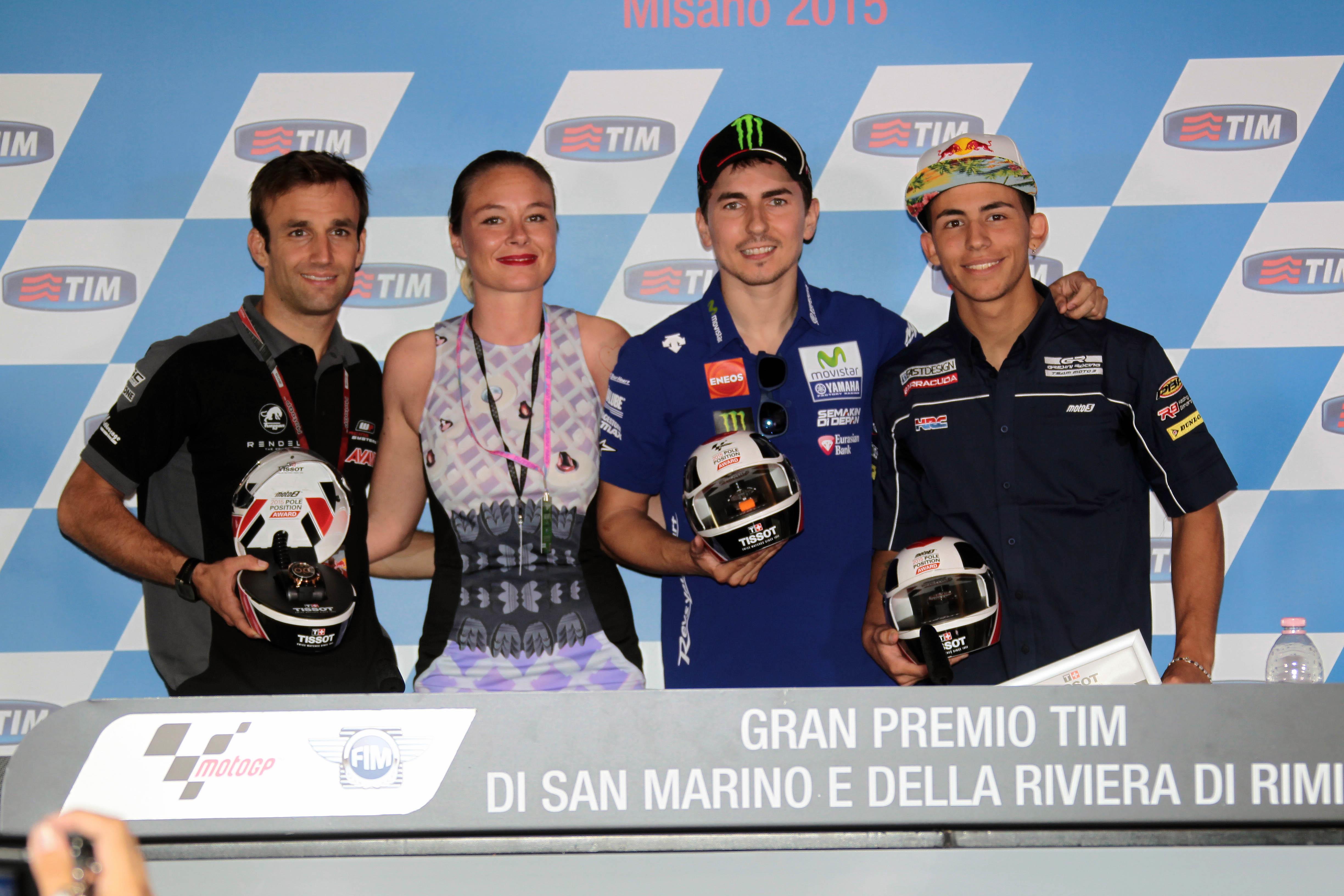 MotoGP Misano 2015: Jorge Lorenzo conquista il Tissot Pole Position Awards