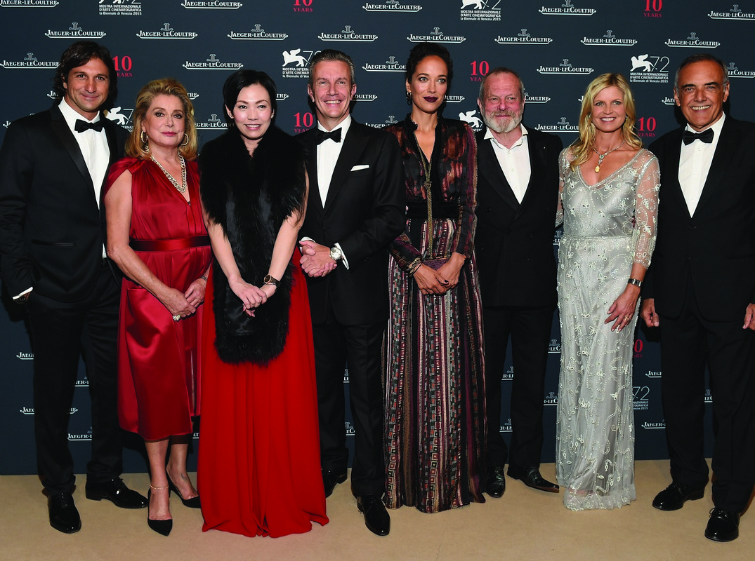 Festival Cinema Venezia 2015: Jaeger-LeCoultre festeggia i 10 anni di partnership, la cena di Gala